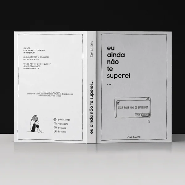 Livro "Eu ainda não te superei"